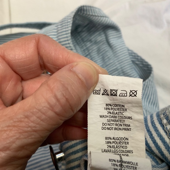 Denim Overall Shorts women’s size 6 (UK 10) - Picture 11 of 14